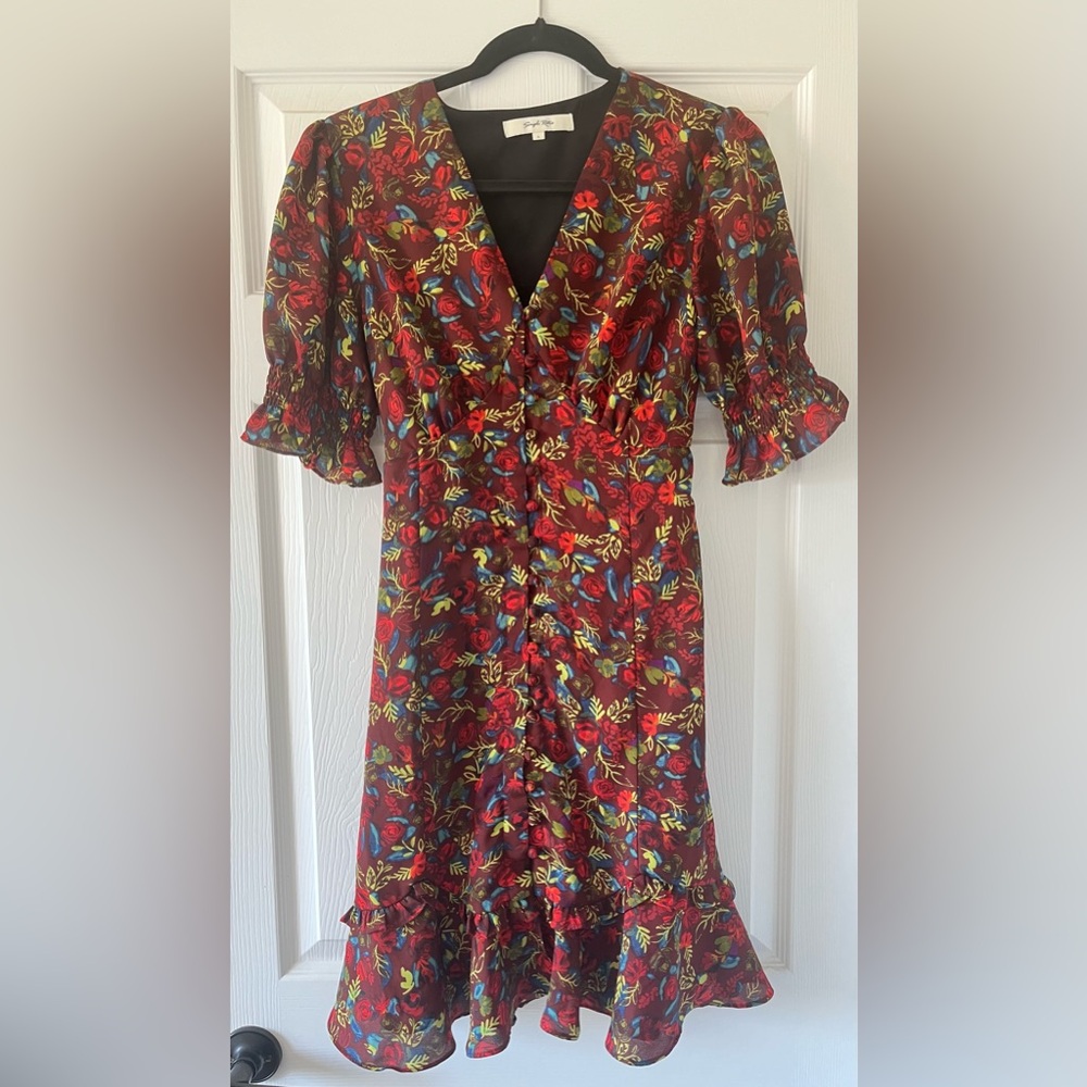 Simple modern dress.